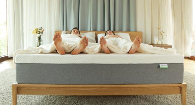 Novilla Mattress Twin XL, 8-Inch Gel Memory Foam Mattress for Pressure Relief, Enhanced Support & Plush Comfort, Twin XL Bed in a Box, Bliss