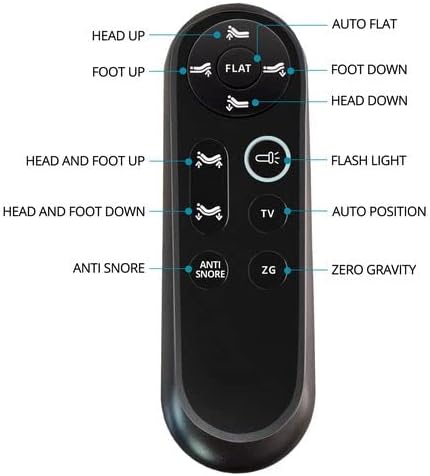 Boyd Sleep Power Adjustable Bed Base with Zero-Gravity, Anti-Snore, and TV Settings, Adjustable Leg Heights, Durable Steel Frame, Whisper Quite Motor, Size Split King