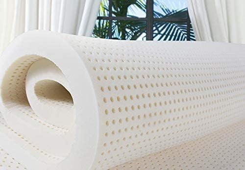 Eco Terra Natural Latex 3" Medium Mattress Topper | Luxurious Comfort & Support| Organic Certified Latex| Deep Rejuvenating Sleep| Made in The USA| Support Shoulders, HIPS, Back & Knees| Twin XL