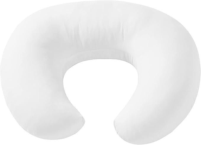 Baby Nursing Pillow and Body Positioner for Breastfeeding and Bottle Feeding for Baby Boys and Girls, Breast Feeding Pillow for Propping Baby, Tummy Time, Sitting Support, Naked Pillow