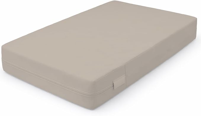 Guardmax Twin Mattress Encasement with Zipper, Waterproof, Bed Bug Proof, and Dust Mite Proof Mattress Protector for Twin Size Bed up to 10" Deep, Zippered All Around Jersey Knitted Mattress Cover