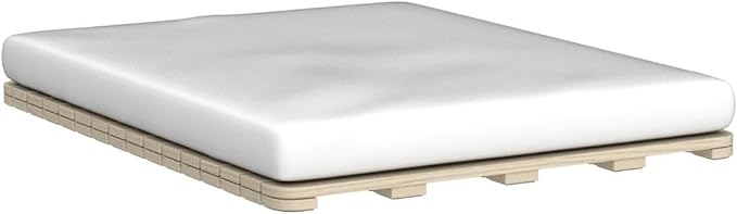 Breathable Moisture-Proof Bed Plate, Guest Tatami Mat,Wood Roll-Type Slatted Bed Japanese Floor Futon Mattress, Floor Sleep Bedding (Twin)