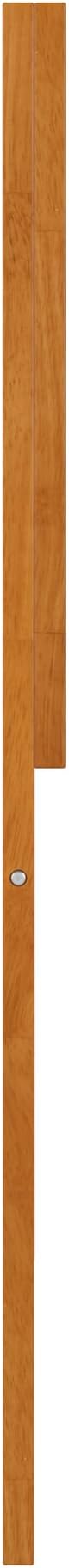 AFI, Canyon King Solid Wood Rustic Farmhouse Headboard, Light Toffee
