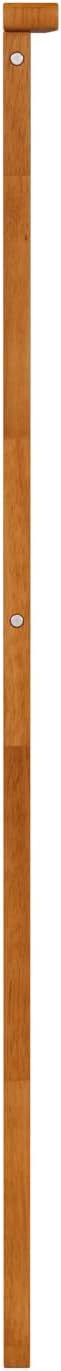 AFI, Madison Queen Solid Wood Panel Headboard, Light Toffee
