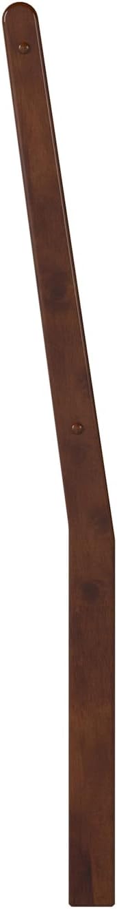 AFI, Casanova Twin Solid Wood Panel Headboard, Walnut
