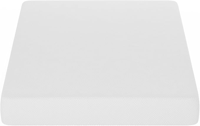 Furinno Tidur Cooling Gel Memory Foam Mattress, 8 Inch, Full, White