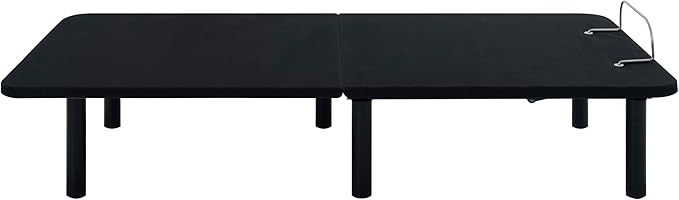Naomi Home Serenity Twin XL Adjustable Bed Frame with Wireless Remote Ergonomic Head and Foot Incline Electric Bed Frame Easy Assembly Smart Ideal for Snoring Relief and Enhanced Comfort, Split King