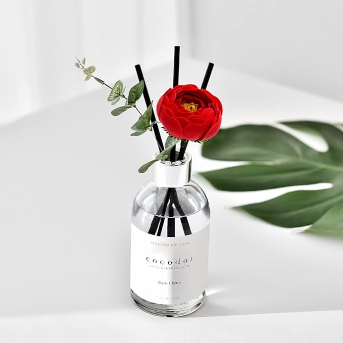 COCODOR White Label Camellia Diffuser/Flower Market/6.7oz(200ml)/Home Decor & Office Decor, Fragrance and Gifts, Aromatherapy