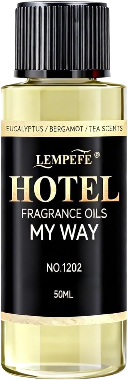 My Way Inspired Luxury Aroma Oil 50mL (1.7 fl oz), Woody Floral Scent Diffuser Oil, Long Lasting Calming Fragrance Oil