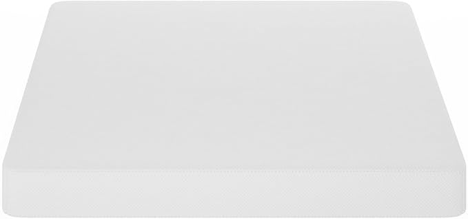Furinno Tidur Cooling Gel Memory Foam Mattress, 8 Inch, King, White
