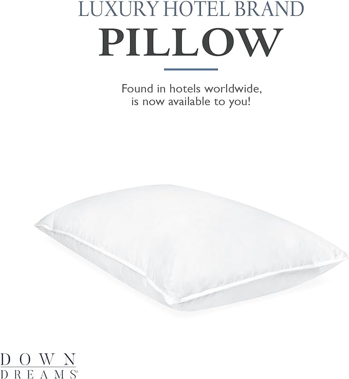 Down Dreams Manchester Mills Classic Pillows - Jumbo/Firm Support 2-Pack
