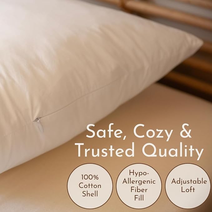 Little Sleepy Head King Pillow for Sleeping, Adjustable Loft Bed Pillow with Hypoallergenic Down-Like Fill, Hotel Quality Comfort, Soft or Firm Support - King Size Pillow 1 Pack, 20x36