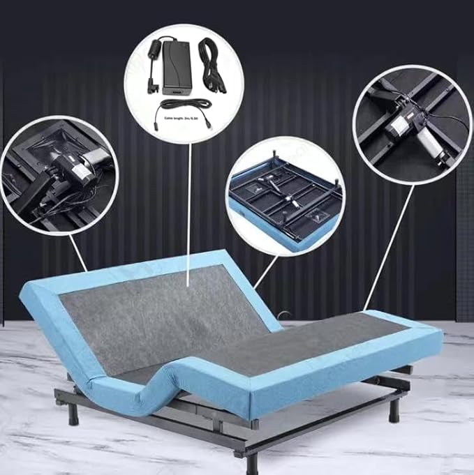 29V Power Adapter for Adjustable Bed Frame Molblly Upholstered Allewie King Rio DreamCloud Beautyrest Quest Nestl V-NB-AB-K, V-NB-AB-Q,V-NB-AB-F,V-NB-AB-Q 29V Power Supply Cable Base Charger
