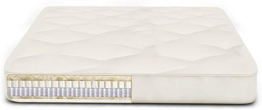 TFS Organic Calm Nest Latex and Wool Mattress, Full/Double, Natural