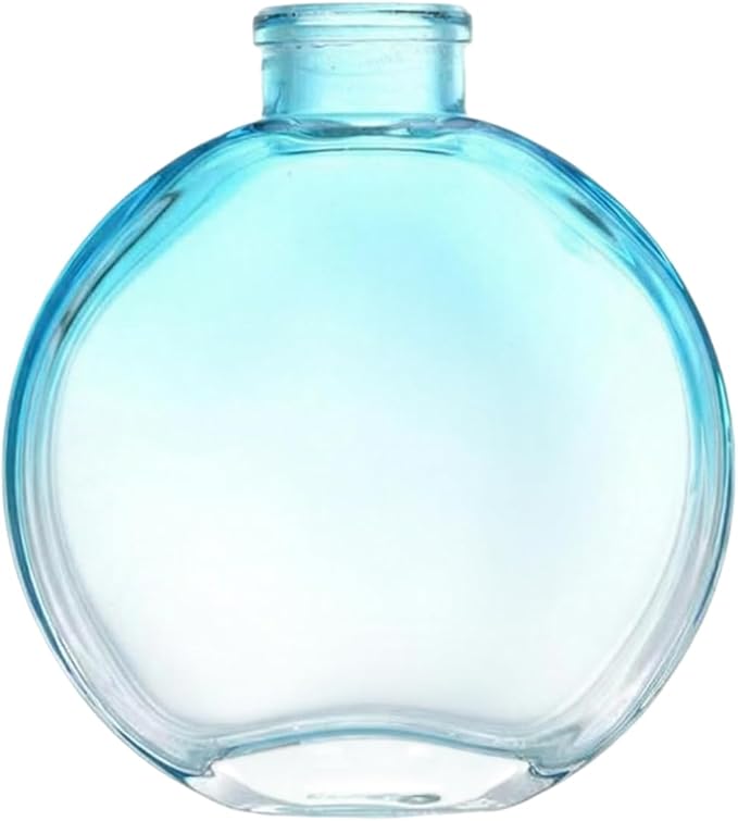 150ml/5oz Glass Diffuser Bottle - Blue - DIY Aromatherapy Storage Container - Reusable - Home Decor