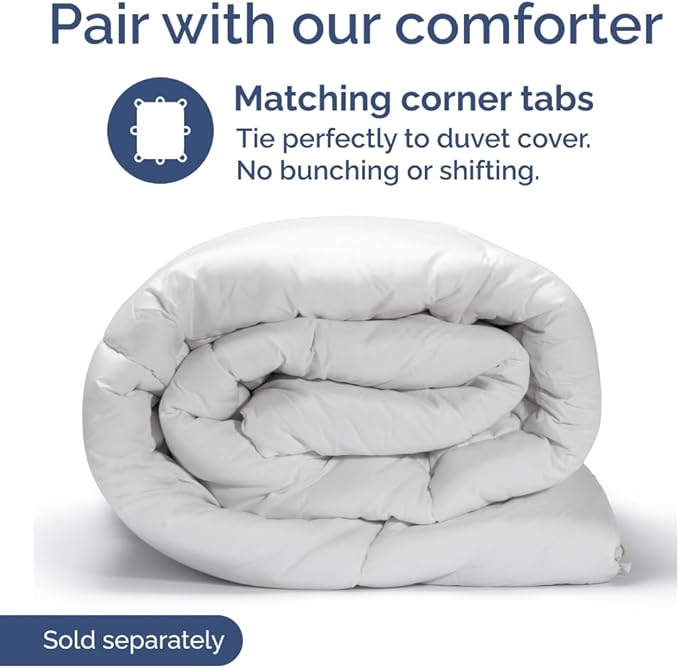 Duvet Cover Queen Size Set - Extra Soft Queen Duvet Cover 90" x 90" with 2 Pillow Shams - Hotel Luxury, Easy Care & Fade Free w/ Zipper Closures & Ties - All Season, Comfy & Breathable (Royal Blue)