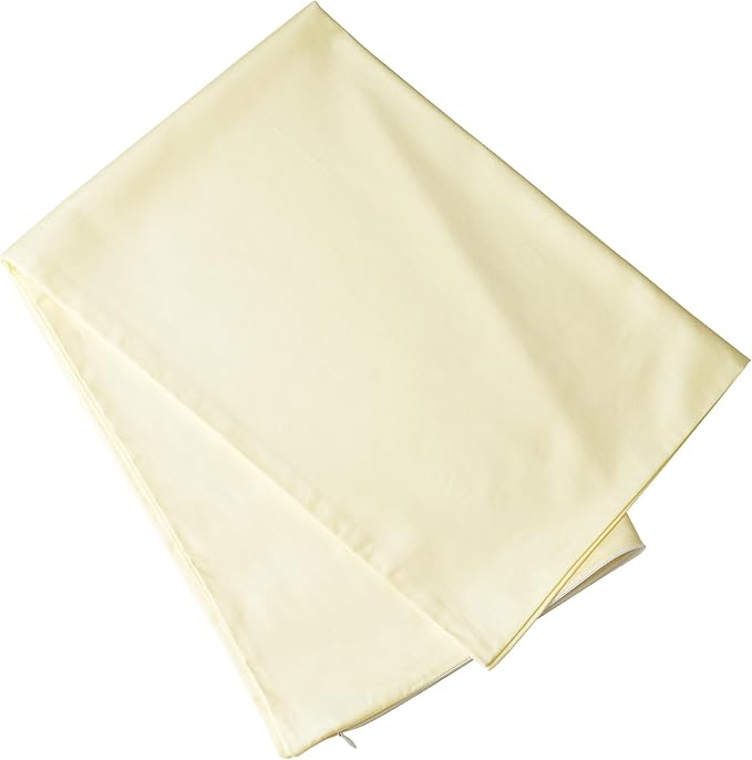 Cotton Pillow Protectors/Cases Queen Size with Zipper 2 Pack Ivory Color,Cooling & Breathable Bed Pillow Protectors Set of 2 Pillow Cases Cover (Queen Size 20" x 30")