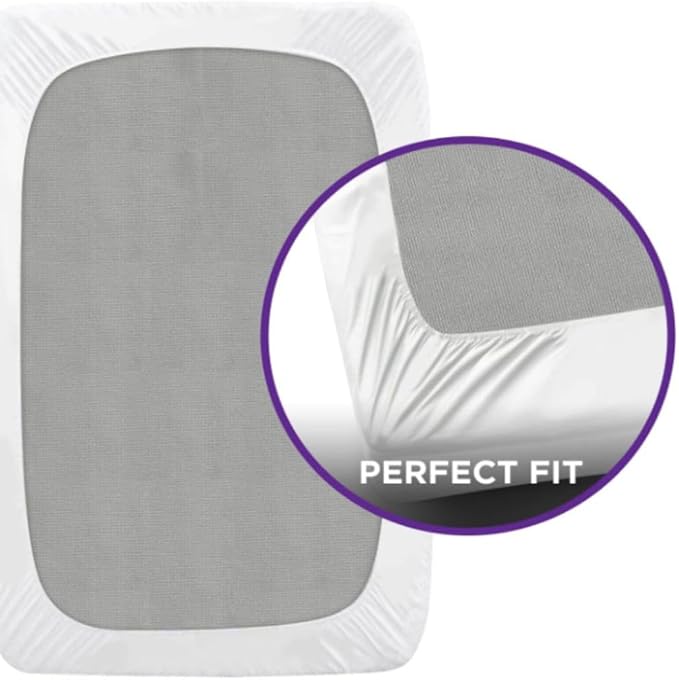 BLISSFORD Plastic Mattress Protector - Heavy Duty, Fitted Vinyl - Plastic Mattress Cover Full, Rubber Sheets for Bedwetting Adult or Child, 100% Waterproof Sheets Full Size