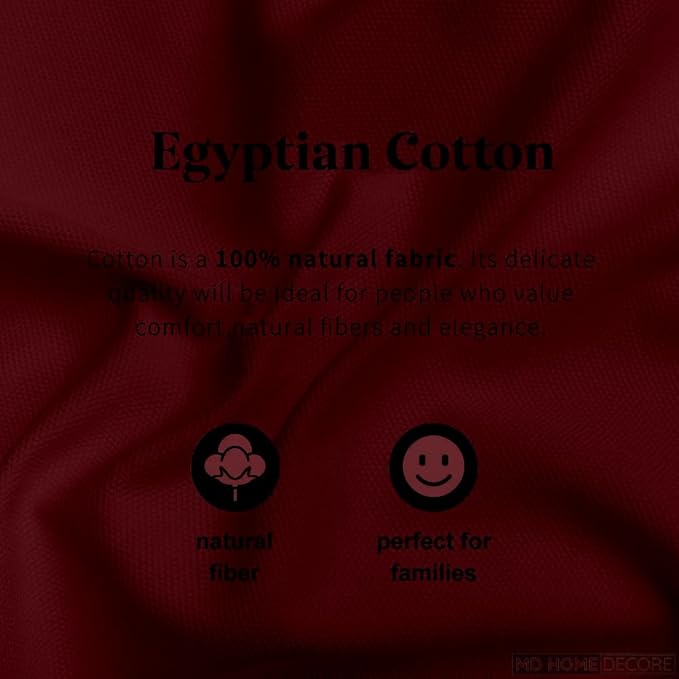 5 Piece Split Cal King Sheet Set, 100% Egyptian Cotton, 16 Inch Deep Pockets, Chocolate Solid, Soft Cooling Sheets for Adjustable Beds, Sleep Number Beds, Split Cal King Mattress Sheet Set