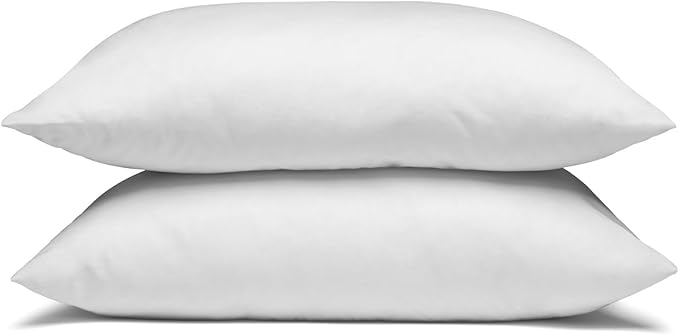 Manchester Mills TemperLoft Serenity Pillows King (Set of 2), Down/Down Alternative Fill, 20x36, 100% Cotton Cover, Found in Leading Hotels Nationwide Hospitality Quality Delivered to Your Home