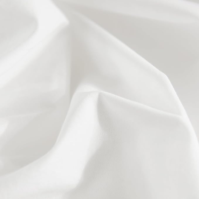 NEXHOME PRO Duvet Cover Set California King Linen Look Textured Cream White Organic Natural 100% Washed Cotton Duvet Cover 3 Pieces Bedding Set with Zipper Closure, Breathable, Soft (No Comforter)