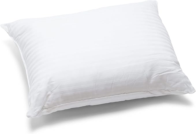 DMI Cooling Hypoallergenic Fiber Filled Pillow, Machine Washable, 20" x 26”, Polyester Fill, Hotel-Grade, Made in USA