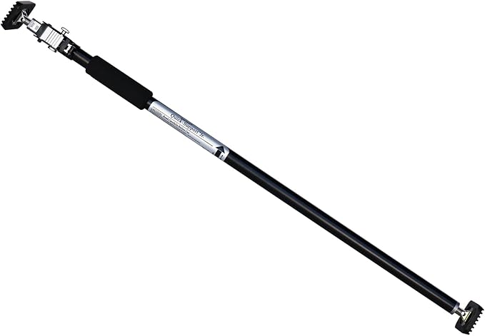 Heavy Duty Truck Cargo Bar - Adjustable QSP-360 Truck Bed Organizer with Weight Capacity 175 lbs. - Self-Locking Spring Ratchet Load Lock Bar - Extends 3.6 to 6 Ft, Ideal for Car, SUV & Truck