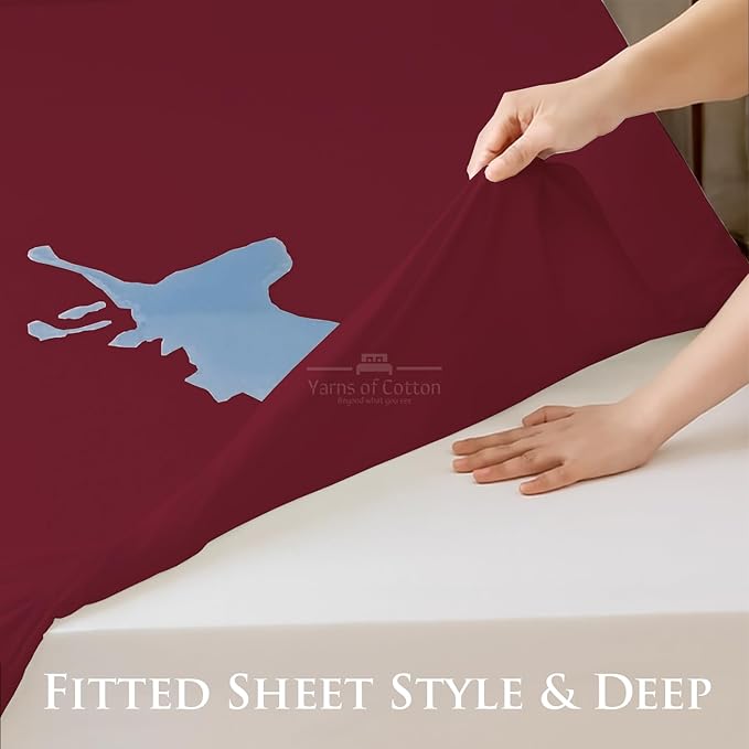 Cot Mattress Protector 28"x75" Waterproof, Terry Soft and Noiseless Mattress Protector Perfect for Daybed 28" X 75" Mattress/Narrow Twin/Cot Size/Rv Bunk/Camping Cot (Burgundy)