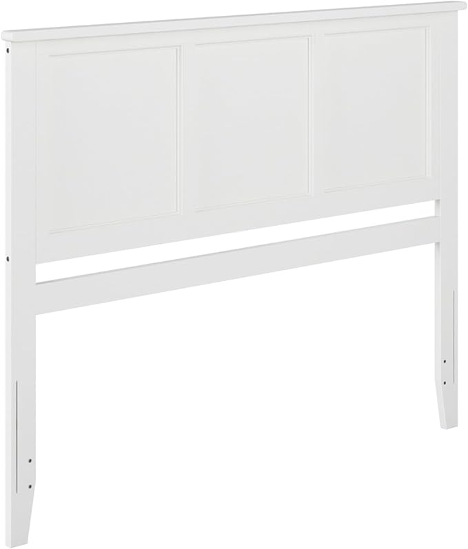 AFI, Madison Queen Solid Wood Panel Headboard, White