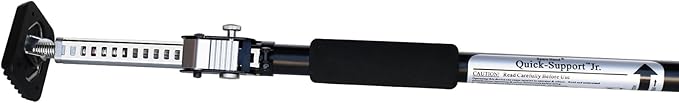 Heavy Duty Truck Cargo Bar - Adjustable QSP-360 Truck Bed Organizer with Weight Capacity 175 lbs. - Self-Locking Spring Ratchet Load Lock Bar - Extends 3.6 to 6 Ft, Ideal for Car, SUV & Truck