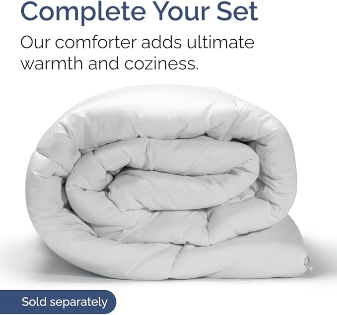 Full Size 4 Piece Sheet Set - Comfy Breathable & Cooling Sheets - Hotel Luxury Bed Sheets for Women & Men - Deep Pockets, Easy-Fit, Extra Soft & Wrinkle Free Sheets - Charcoal Oeko-Tex Bed Sheet Set
