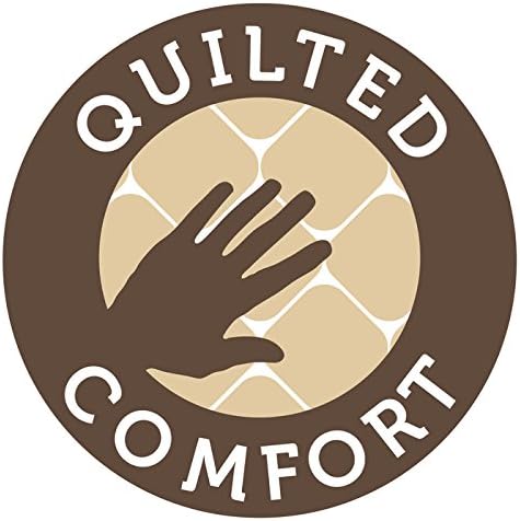 Sealy Quilted Organic Cotton Top Waterproof Toddler and Baby Crib Mattress Pad Cover Protector - 52” x 28” - Cream (Pack of 5)