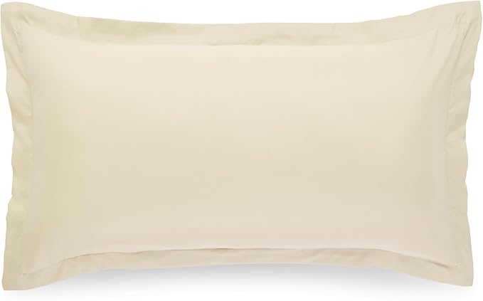 Amazon Basics Lightweight Microfiber 3-Piece Duvet Cover Set with Zipper Closure, King, Beige, Solid