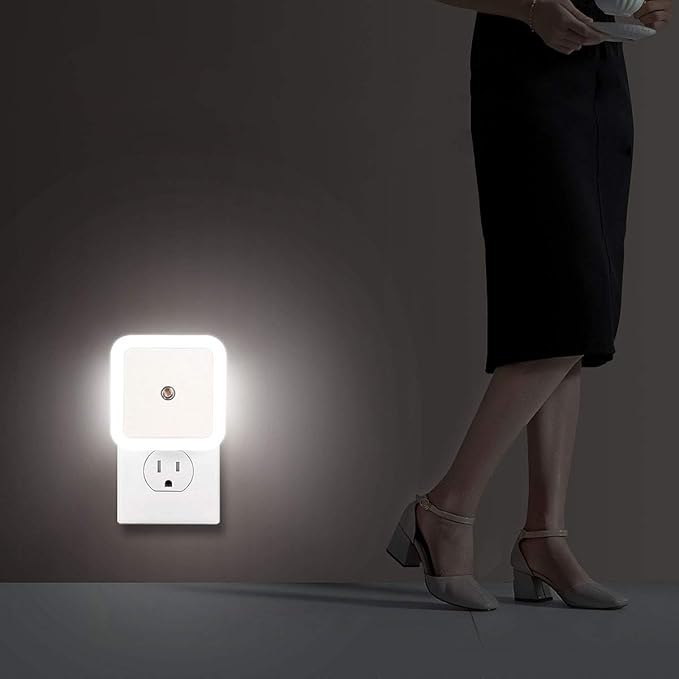 Sujeet Night Light, Night Lights Plug into Wall 8-Pack, Nightlight Plug in Night Light, Dusk to Dawn Night Lamp Led (Soft White)