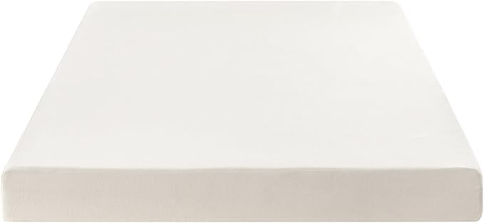 Best Price Mattress Queen Mattress 6 inch Bed-In-A-Box, Green Tea Memory Foam, Cream