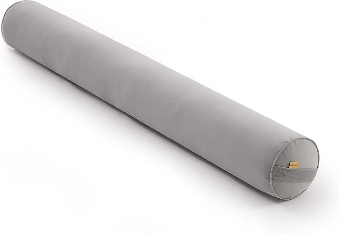 Body Pillow for Adults,Long Round Pillow,Big Cylindrical Pillow,Large Full Bolster Pillows for Side Sleepers (Zinc Gray, 59"*7.87")
