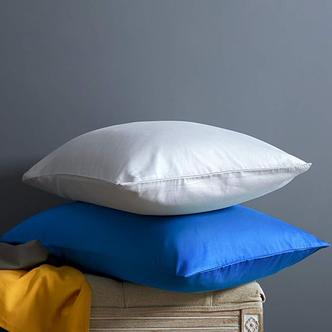 NTBAY King Pillowcase Set - 2 Pack Brushed Microfiber 20x36 Pillowcases - Soft, Wrinkle-Free, Fade-Resistant, Stain-Resistant, Light Grey Pillowcases with Envelope Closure - 20x36 Inches, Light Grey