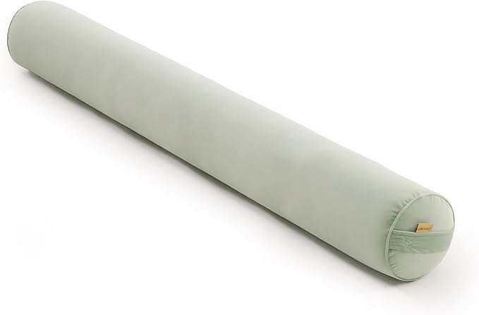 Body Pillow for Adults,Long Round Pillow,Big Cylindrical Pillow,Large Full Bolster Pillows for Side Sleepers (Celadon Green, 59"*7.87")