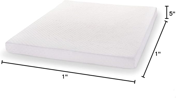 PlushBeds Resort Sofa Mattress Premium Memory Foam | Handcrafted in The USA | CertiPUR-US® Certified Plush Foam Layer | GreenGuard Gold Certified | Luxurious Comfort | Superior Support | Twin