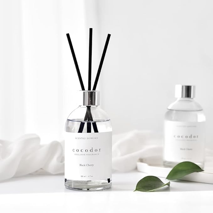 COCODOR White Label Reed Diffuser/Healing Fougere/6.7oz(200ml)/Home Decor & Office Decor, Fragrance and Gifts, Aromatherapy