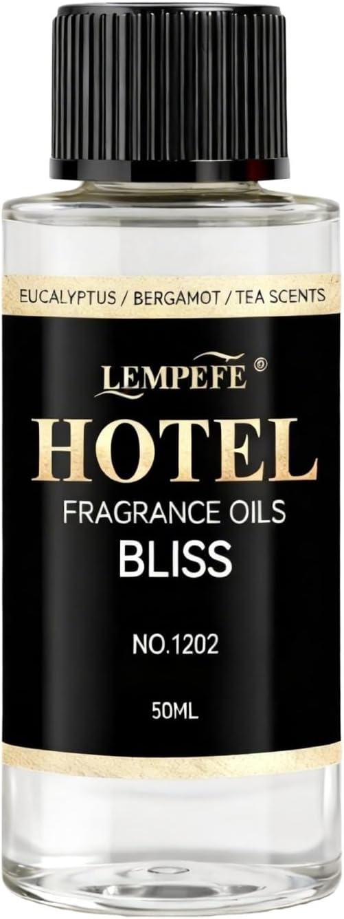 Bliss Inspired Luxury Aroma Oil 50mL (1.7 fl oz), Fresh Clean Scent Diffuser Oil, Long Lasting Calming Fragrance Oil