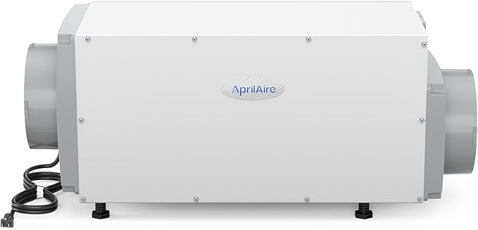 AprilAire E070 Pro 70-Pint Crawl Space Dehumidifier with Drain Hose, Commercial-Grade Whole-House Dehumidifier for Crawlspace, Basement, or Whole Home up to 2,200 sq. ft.
