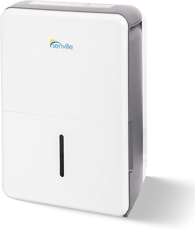 Senville SENDH-50AEN1 50 Pint Dehumidifier for Large Rooms, Basement, Up to 4500 Sq. Ft.