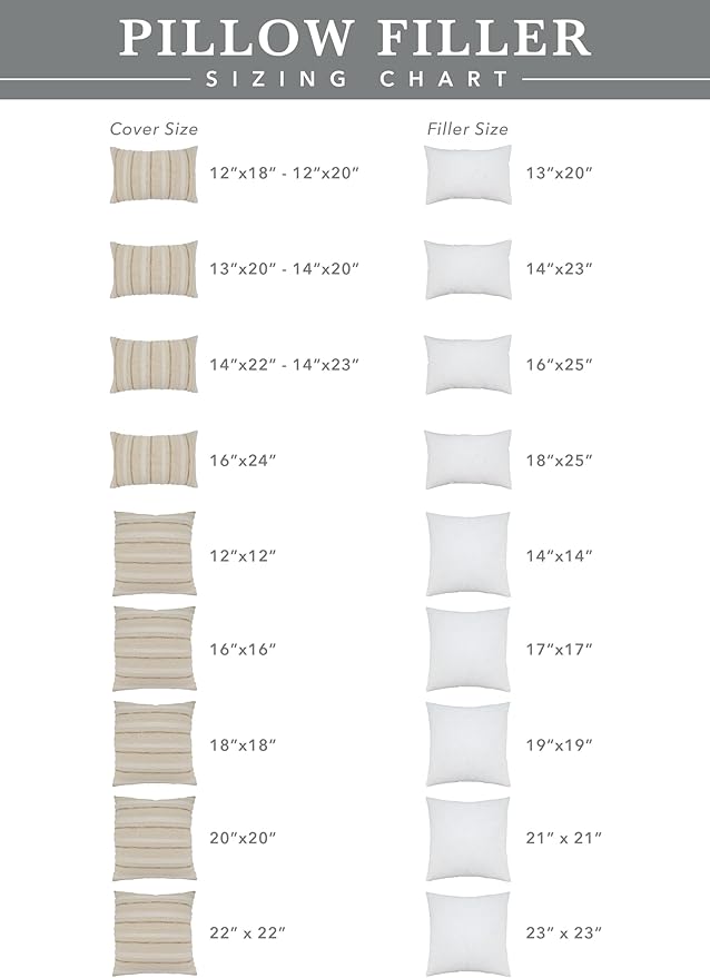 SARO LIFESTYLE Down Feather Pillow Insert, White, 21"x21"