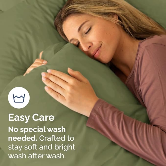 Standard Pillow Cases Set of 6 - Ultra Soft Hotel Quality Pillowcase Covers - Comfy & Wrinkle Free - Shrink, Stain and Fade Resistant - Machine Washable Pillow Protectors - 6 Piece Set - Sage Green