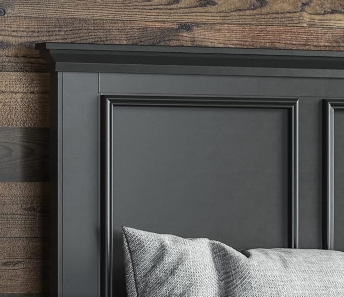 Homestyles Bedford Black Queen Headboard