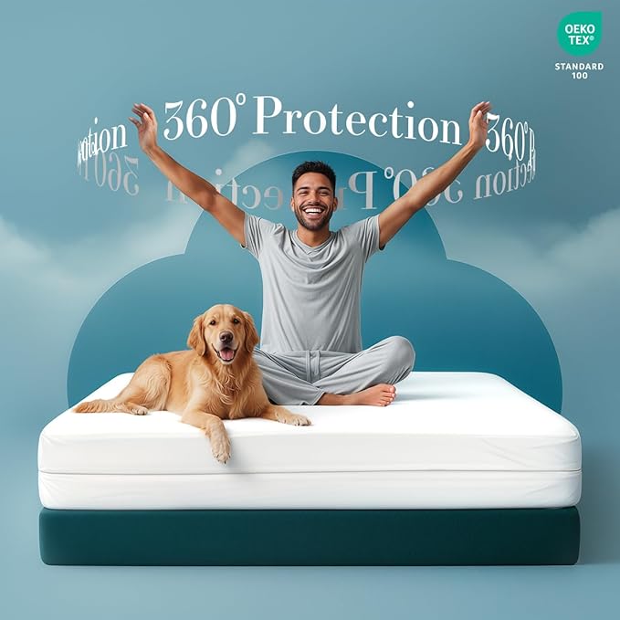 Utopia Bedding Mattress Protector Zippered Twin Size (Pack of 10), 100% Waterproof Bed Bug and Dust Mite Proof Mattress Encasement, Absorbent 6 Sided Mattress Cover