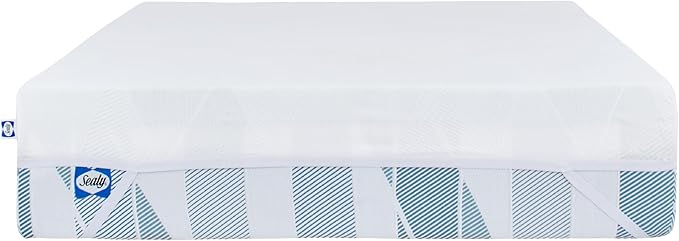 Sealy Dreamlife 3” Gel Memory Foam California King Mattress Topper with Cooling Cover, SealyComfort Gel Foam, SealyCool Stretch Knit Cover with Corner Straps