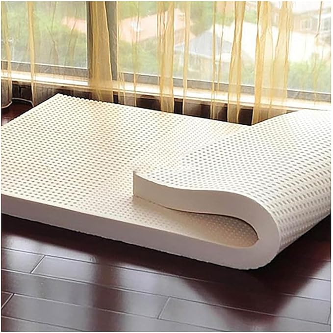 Latex Mattress,Thailand Natural Latex Mattress Home Single Double Mats with Cover Twin Full Size,7.5cm,130×220cm(51x87in)