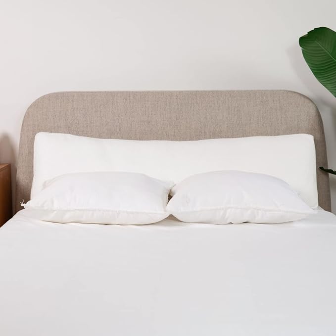 Supportive Full Body Pillow Contours to Body Soft Pillow Extra Long Pillow for Bed All Sleep Positions Pregnancy Pillows Back Leg Pillow Washable
